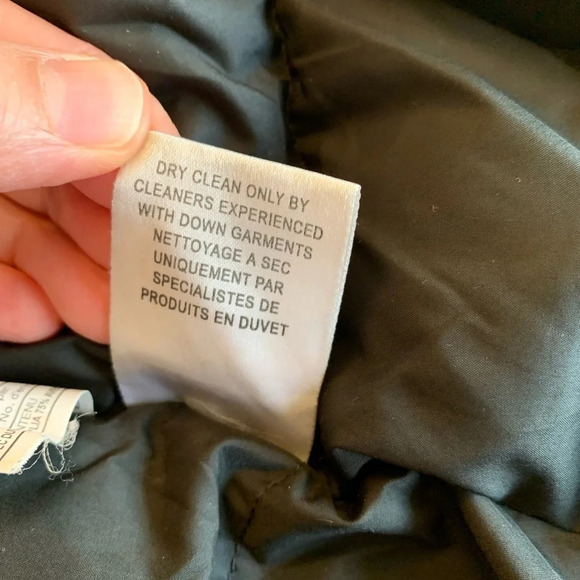 Theory black puffer/ parka  Down Filled coat size small. "Bartie Haven" - Picture 8 of 17